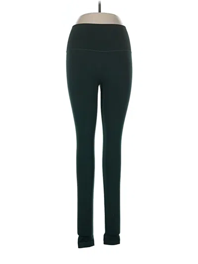Pre-owned Zenana Active Pants In Green