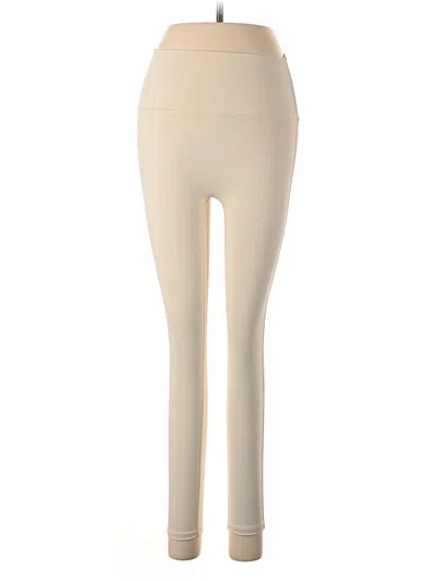 Pre-owned Zenana Active Pants In Ivory