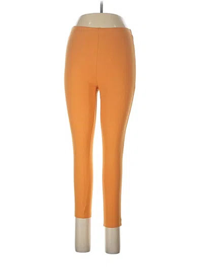 Pre-owned Zenana Active Pants In Orange