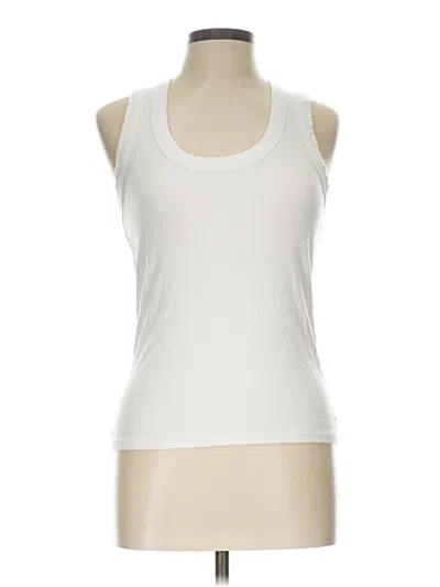 Pre-owned Zenana Active Tank Top In White