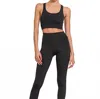Zenana Athletic Racerback Scoop Neck Tank Top In Black In Black