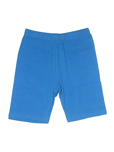 Pre-owned Zenana Athletic Shorts In Blue
