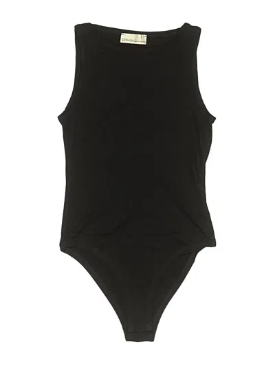 Pre-owned Zenana Bodysuit In Black