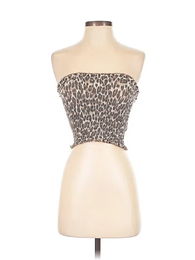 Pre-owned Zenana Bodysuit In Brown