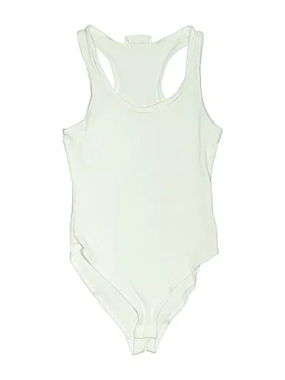 Pre-owned Zenana Bodysuit In Green