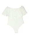 Zenana Bodysuit In White