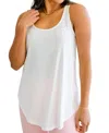 Zenana Can't Get Enough Tank In White In White