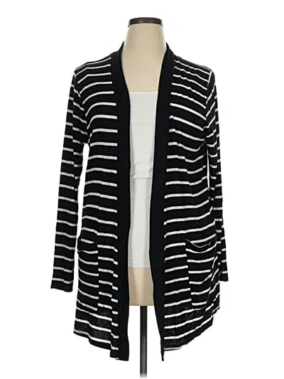 Pre-owned Zenana Cardigan Sweater In Black