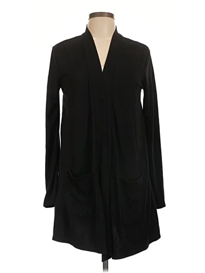 Pre-owned Zenana Cardigan Sweater In Black