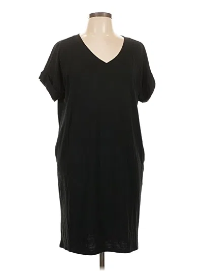 Pre-owned Zenana Casual Dress In Black
