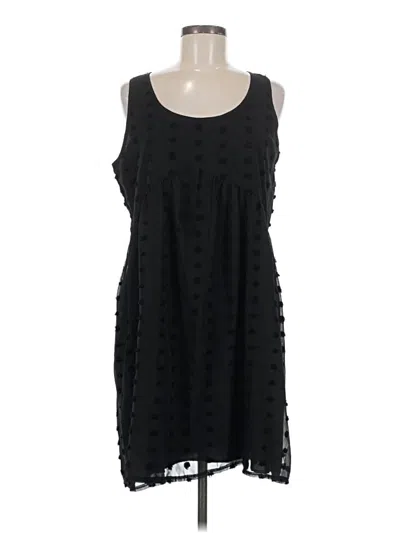 Pre-owned Zenana Casual Dress In Black