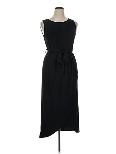 Pre-owned Zenana Casual Dress In Black