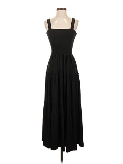 Pre-owned Zenana Casual Dress In Black