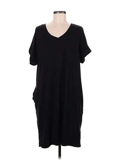 Pre-owned Zenana Casual Dress In Black