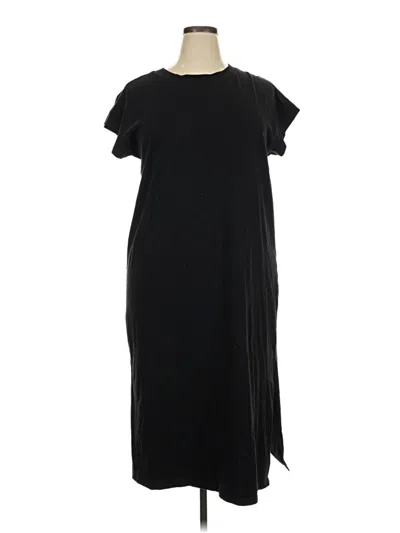 Pre-owned Zenana Casual Dress In Black