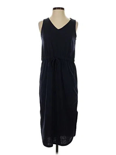 Pre-owned Zenana Casual Dress In Blue