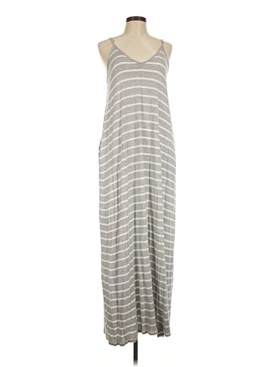 Pre-owned Zenana Casual Dress In Gray