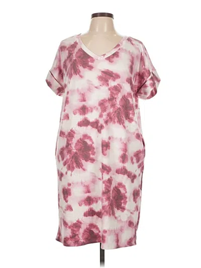 Pre-owned Zenana Casual Dress In Pink