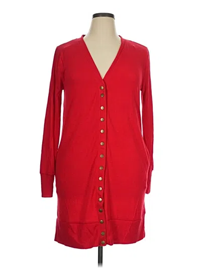 Pre-owned Zenana Casual Dress In Red