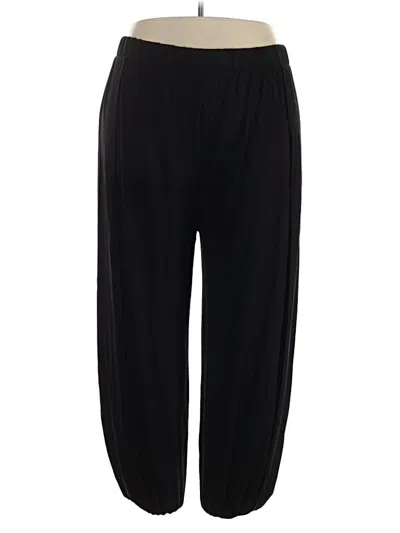 Pre-owned Zenana Casual Pants In Black