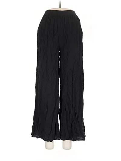 Pre-owned Zenana Casual Pants In Black