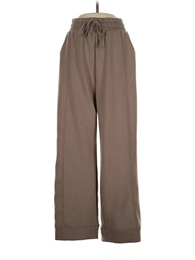 Pre-owned Zenana Casual Pants In Brown