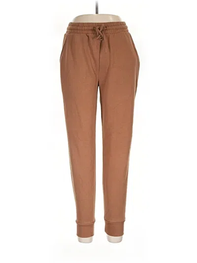 Pre-owned Zenana Casual Pants In Brown