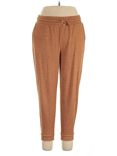 Pre-owned Zenana Casual Pants In Brown