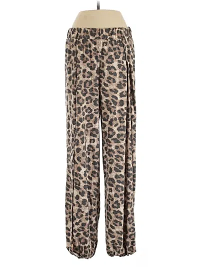 Pre-owned Zenana Casual Pants In Brown