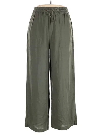 Pre-owned Zenana Casual Pants In Green