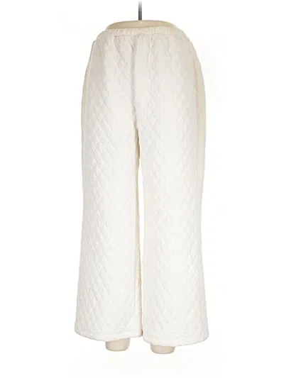 Pre-owned Zenana Casual Pants In Ivory