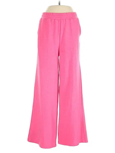 Pre-owned Zenana Casual Pants In Pink