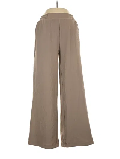 Pre-owned Zenana Casual Pants In Tan
