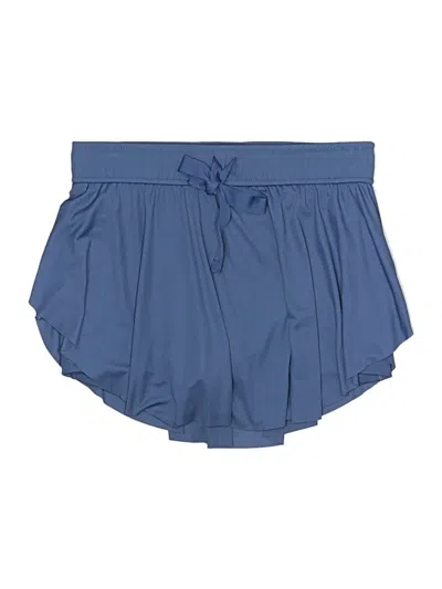 Pre-owned Zenana Casual Skirt In Blue
