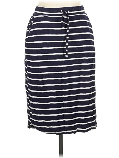 Pre-owned Zenana Casual Skirt In Blue