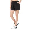 Zenana Cotton Shorts In Black In Black