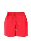 Zenana Danna Short In Red In Red