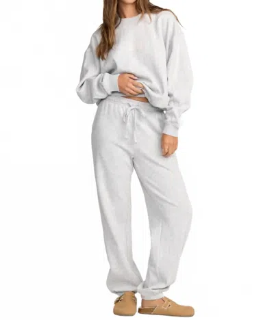 Zenana Dream Fleece Set In Grey In Gray