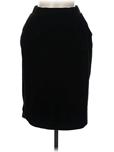 Pre-owned Zenana Formal Skirt In Black