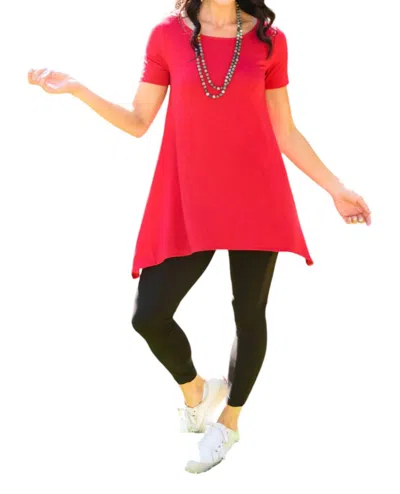 Zenana Fresh Feels Top In Red