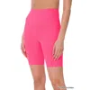 Zenana High Rise Wide Waistband Biker Shorts In Fuchsia In Pink