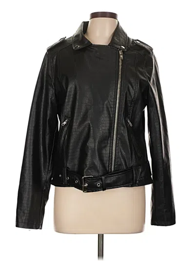Pre-owned Zenana Jacket In Black