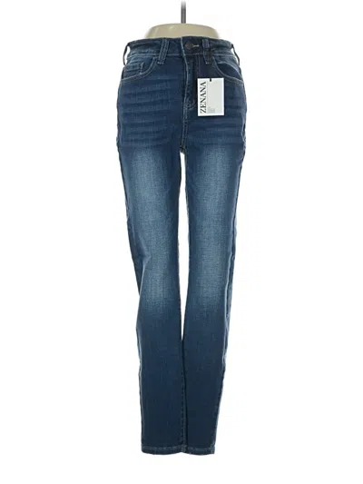 Pre-owned Zenana Jeans In Blue