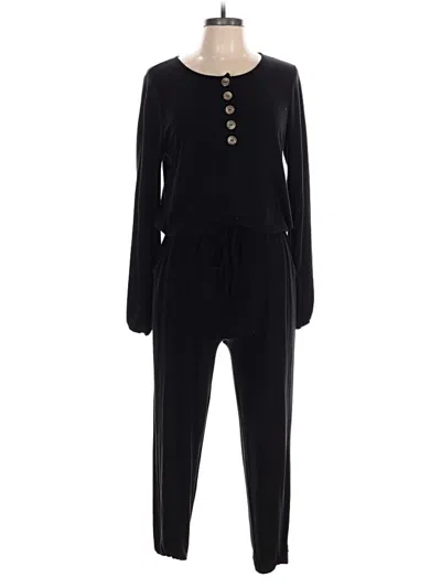 Pre-owned Zenana Jumpsuit In Black