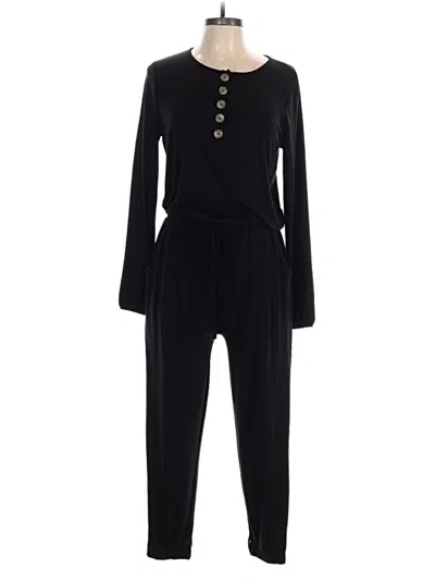 Pre-owned Zenana Jumpsuit In Black