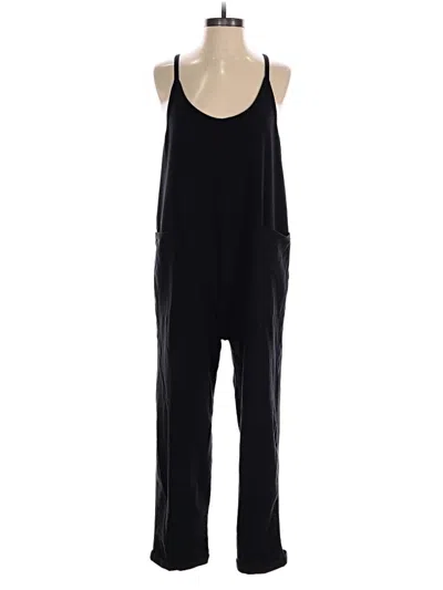 Pre-owned Zenana Jumpsuit In Black