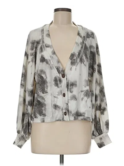 Zenana Long Sleeve T-shirt In Silver