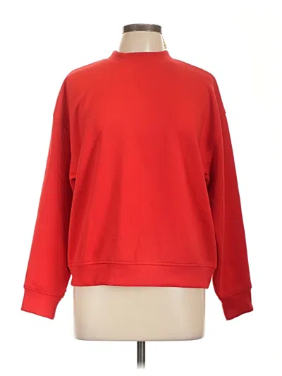 Zenana Long Sleeve Turtleneck In Red