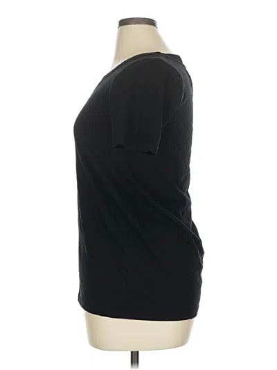 Pre-owned Zenana Outfitters 3/4 Sleeve T-shirt In Black