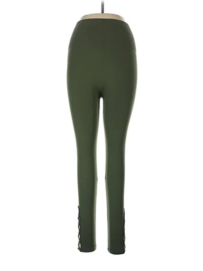 Pre-owned Zenana Outfitters Active Pants In Green